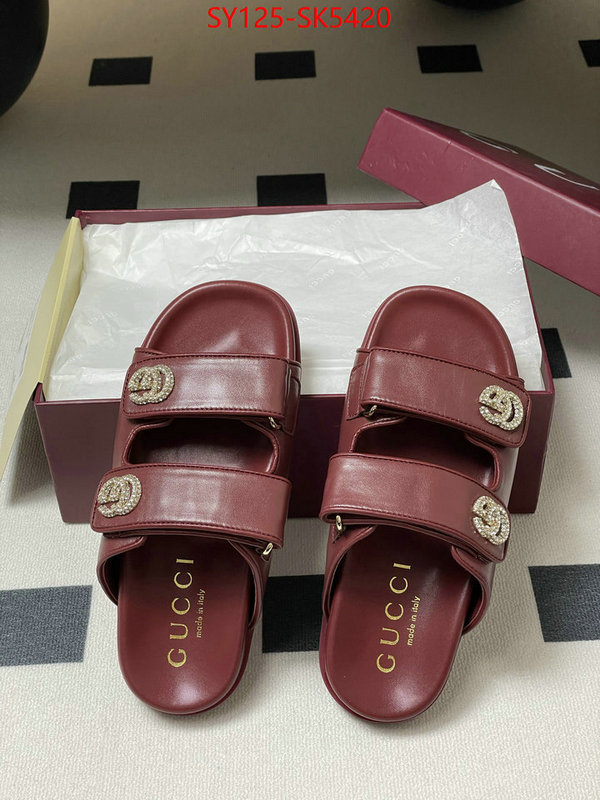 Women Shoes-Gucci 2024 replica wholesale cheap sales online ID: SK5420 $: 125USD