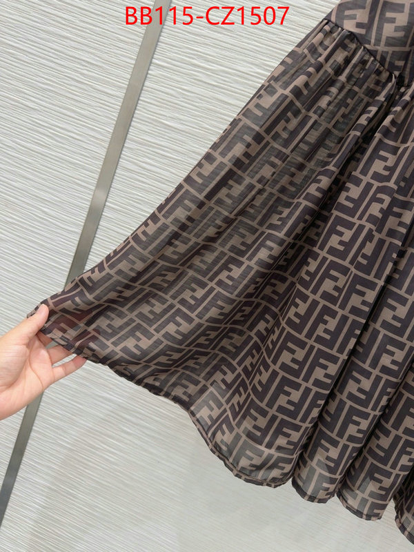 Clothing-Fendi how to buy replica shop ID: CZ1507 $: 115USD