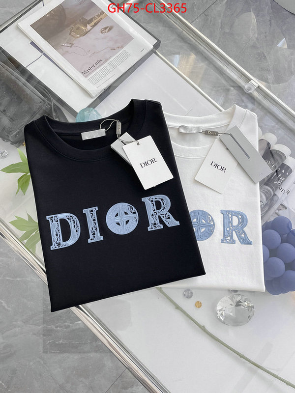 Clothing-Dior cheap wholesale ID: CL3365 $: 75USD