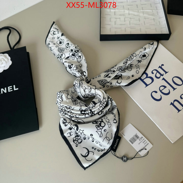 Scarf-Chanel luxury shop ID: ML3078 $: 55USD
