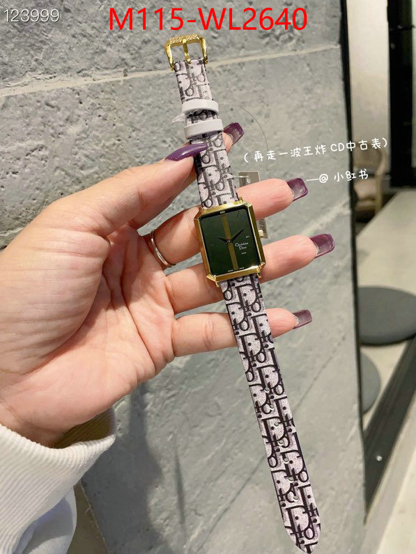 Watch(4A)-Dior best replica quality ID: WL2640 $: 115USD