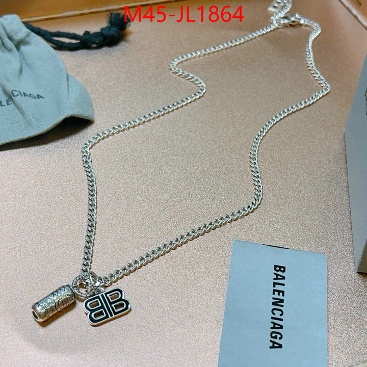 Jewelry-Balenciaga designer fashion replica ID: JL1864 $: 45USD