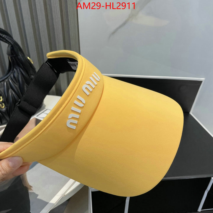 Cap(Hat)-Miu Miu buy cheap replica ID: HL2911 $: 29USD