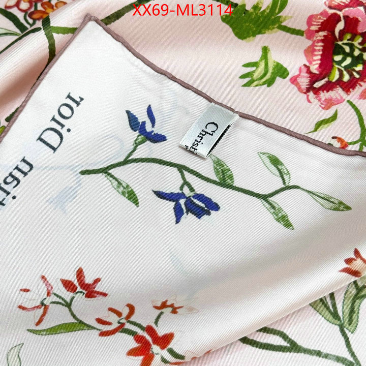 Scarf-Dior 2024 aaaaa replica customize ID: ML3114 $: 69USD