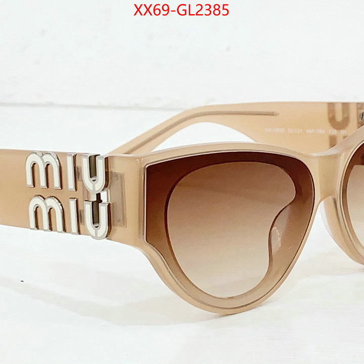 Glasses-Miu Miu designer fashion replica ID: GL2385 $: 69USD