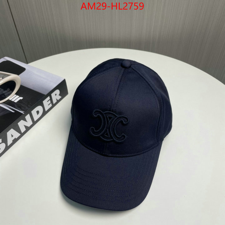 Cap(Hat)-Celine new designer replica ID: HL2759 $: 29USD