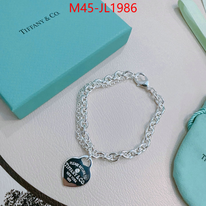 Jewelry-Tiffany the highest quality fake ID: JL1986 $: 45USD
