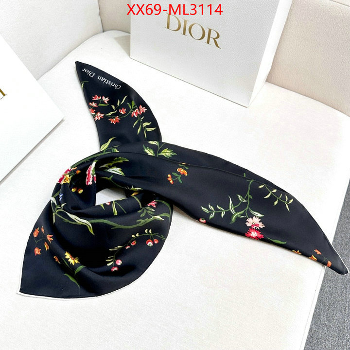 Scarf-Dior 2024 aaaaa replica customize ID: ML3114 $: 69USD