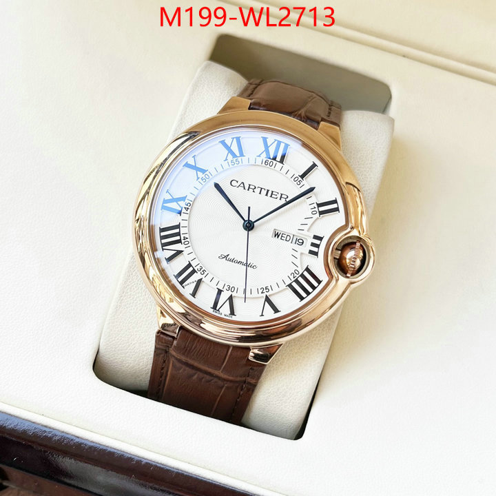Watch(TOP)-Cartier aaaaa+ quality replica ID: WL2713 $: 199USD-shoes yupoo Watch(TOP)-Cartier aaaaa+ quality replica ID: WL2713 $: 199USD