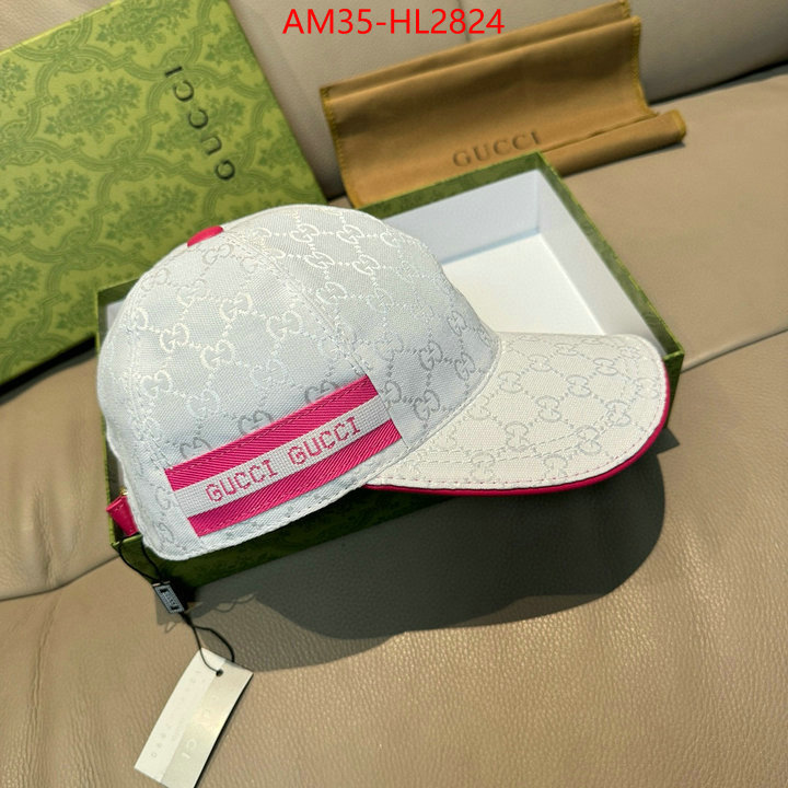 Cap(Hat)-Gucci designer 7 star replica ID: HL2824 $: 35USD