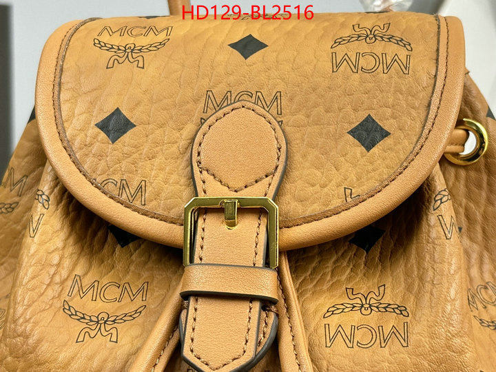 MCM Bags(TOP)-Backpack- luxury shop ID: BL2516 $: 129USD,