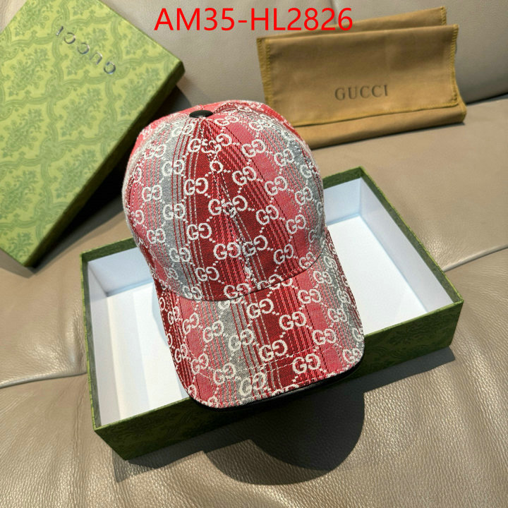 Cap(Hat)-Gucci wholesale imitation designer replicas ID: HL2826 $: 35USD