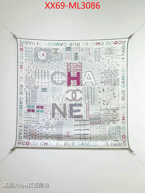 Scarf-Chanel how to buy replcia ID: ML3086 $: 69USD