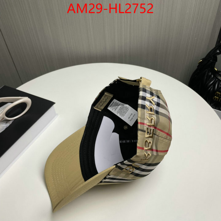 Cap(Hat)-Burberry copy ID: HL2752 $: 29USD