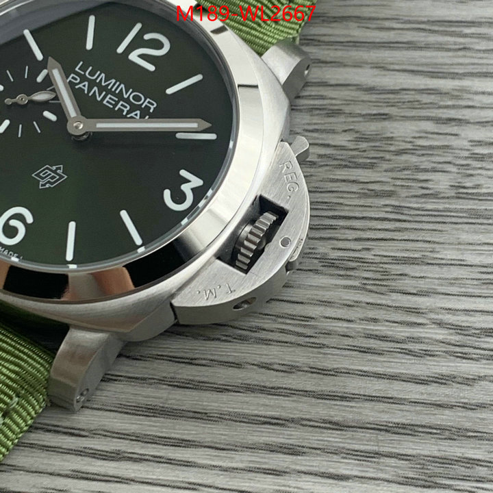 Watch(4A)-Panerai luxury shop ID: WL2667 $: 189USD-shoes yupoo Watch(4A)-Panerai luxury shop ID: WL2667 $: 189USD