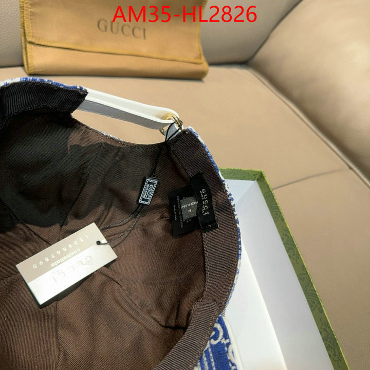 Cap(Hat)-Gucci wholesale imitation designer replicas ID: HL2826 $: 35USD