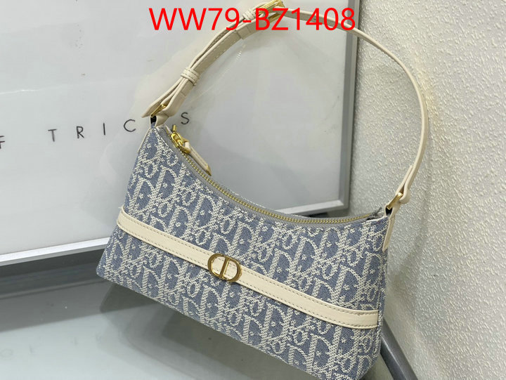 Dior Bags(4A)-Handbag- what's the best place to buy replica ID: BZ1408 $: 79USD,