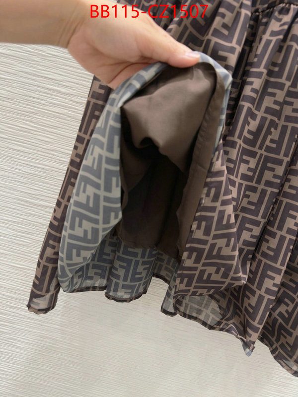 Clothing-Fendi how to buy replica shop ID: CZ1507 $: 115USD