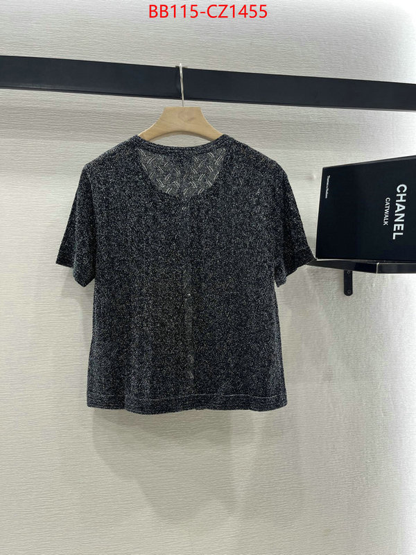 Clothing-Chanel 2024 perfect replica designer ID: CZ1455 $: 115USD