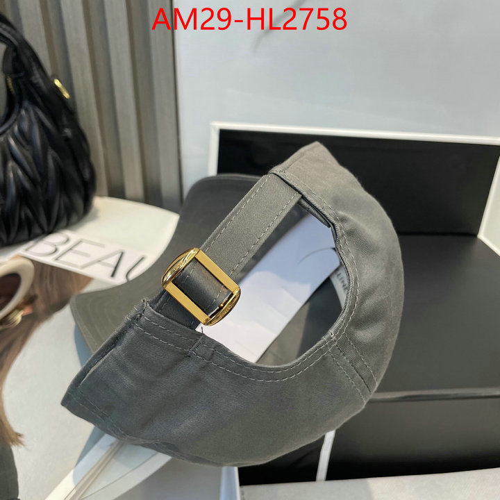 Cap(Hat)-Celine the best quality replica ID: HL2758 $: 29USD