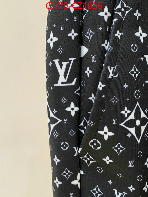 Clothing-LV how to find designer replica ID: CZ1036 $: 79USD