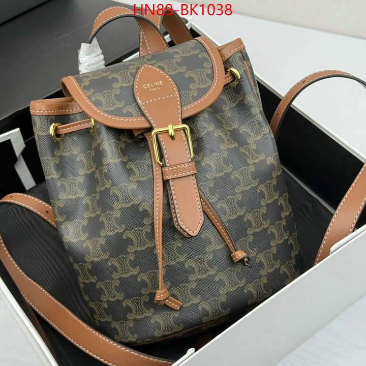 CELINE Bags(4A)-Backpack- sell high quality ID: BK1038 $: 89USD,