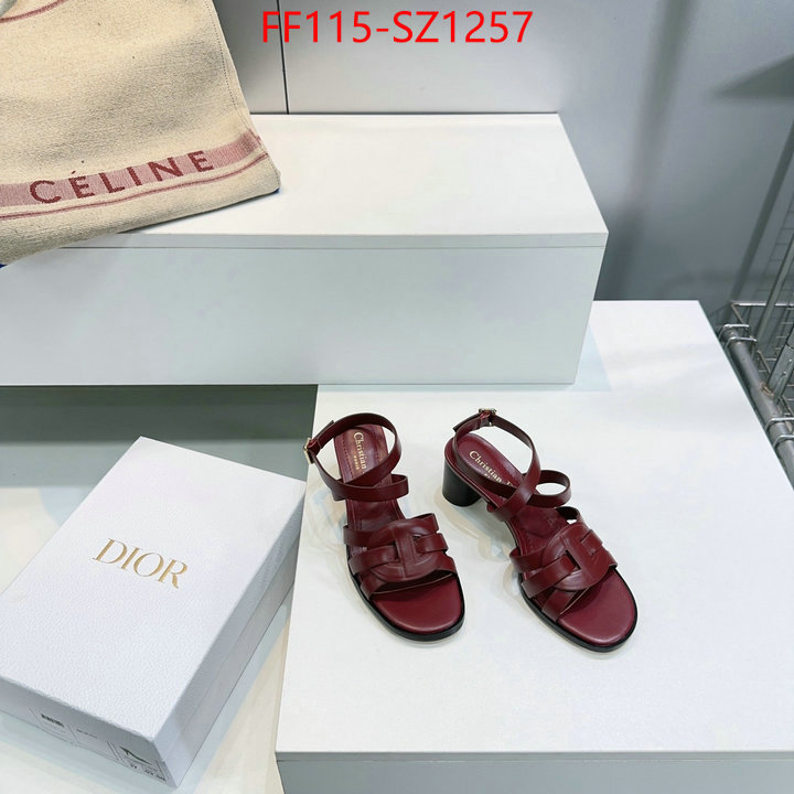 Women Shoes-Dior buy 2024 replica ID: SZ1257 $: 115USD