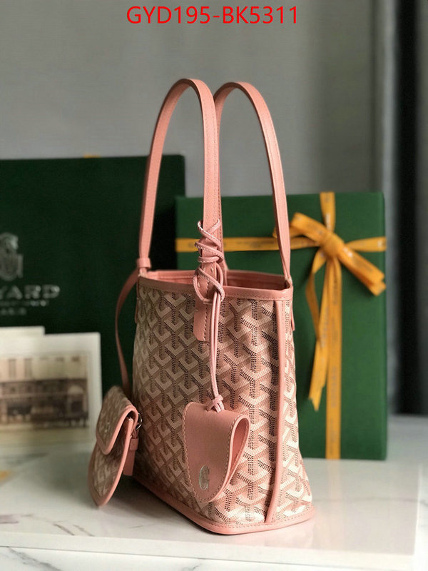 Goyard Bags(TOP)-Handbag- how to buy replcia ID: BK5311 $: 195USD,