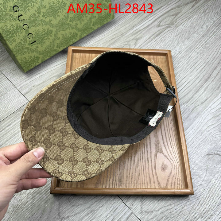 Cap(Hat)-Gucci wholesale sale ID: HL2843 $: 35USD