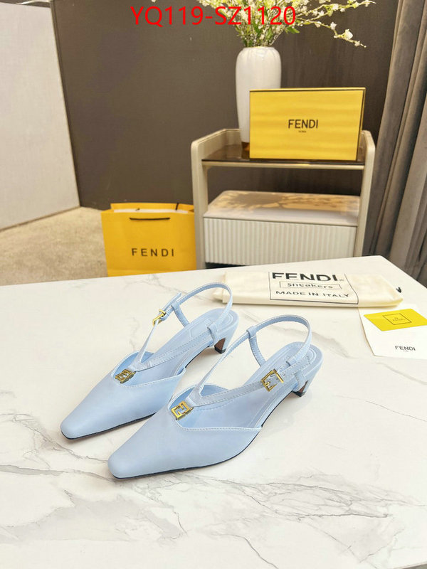 Women Shoes-Fendi wholesale designer shop ID: SZ1120 $: 119USD