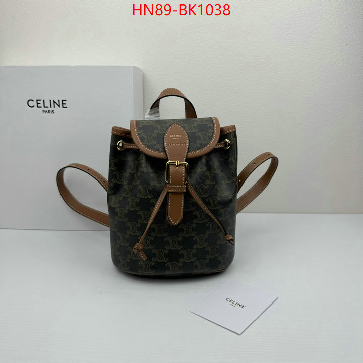 CELINE Bags(4A)-Backpack- sell high quality ID: BK1038 $: 89USD,