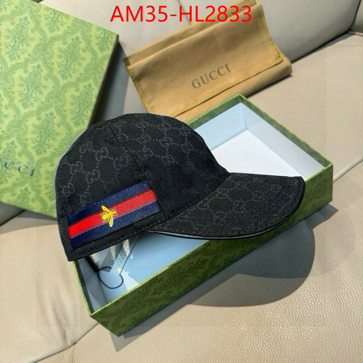 Cap(Hat)-Gucci replica wholesale ID: HL2833 $: 35USD