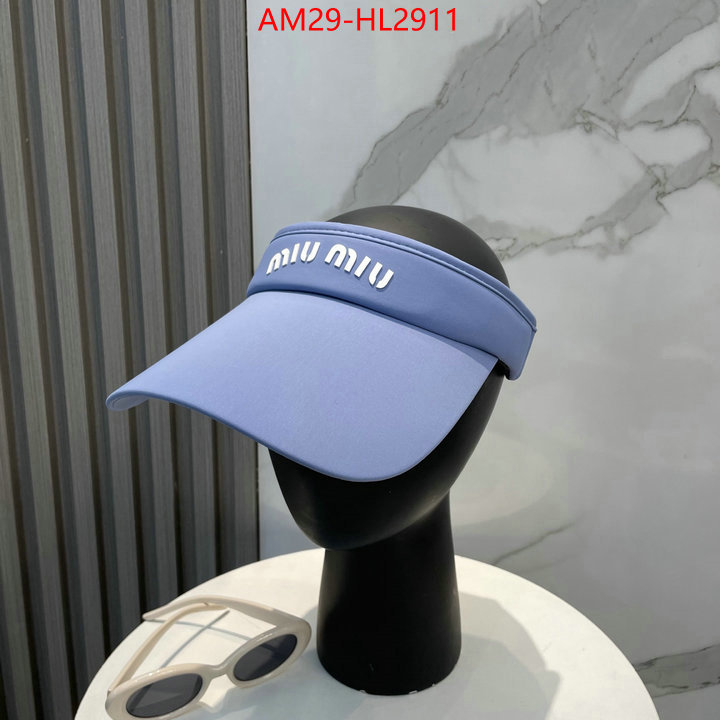 Cap(Hat)-Miu Miu buy cheap replica ID: HL2911 $: 29USD