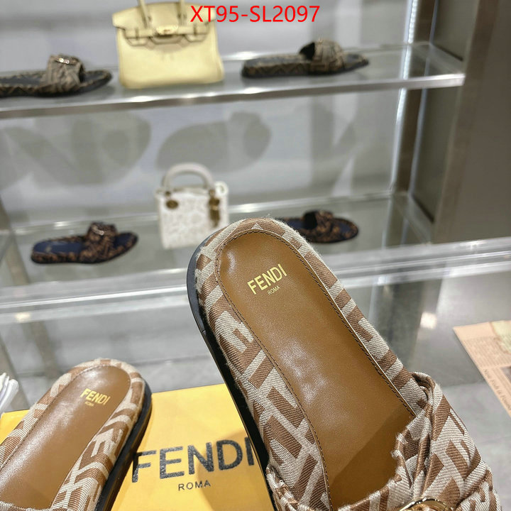 Women Shoes-Fendi designer 1:1 replica ID: SL2097 $: 95USD