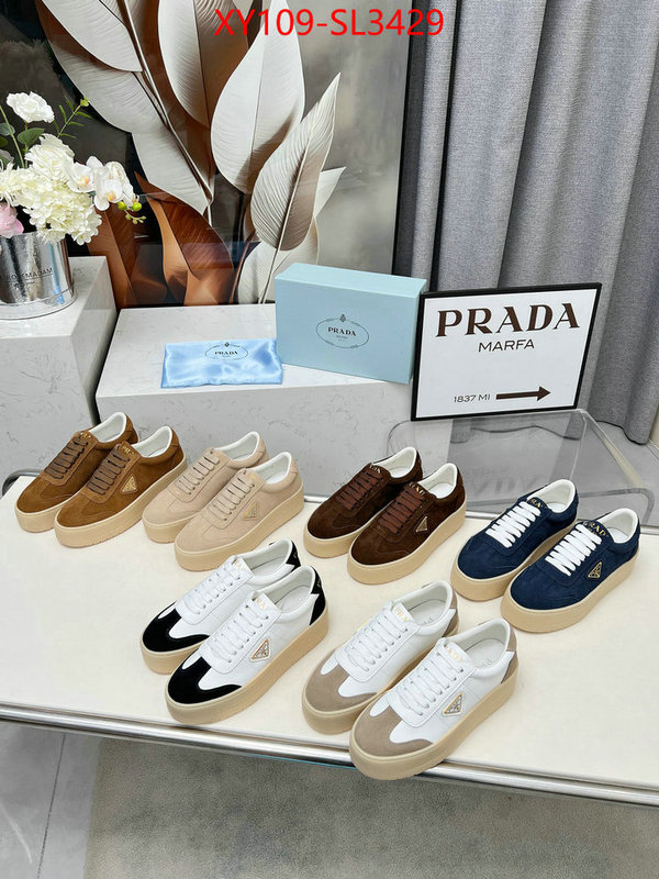 Women Shoes-Prada best replica quality ID: SL3429 $: 109USD
