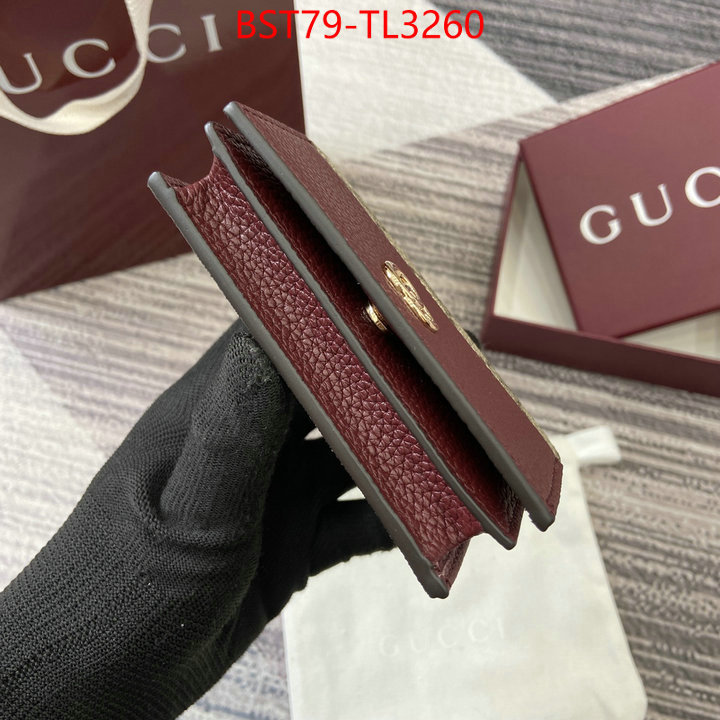 Gucci Bags(TOP)-Wallet- what best replica sellers ID: TL3260 $: 79USD,