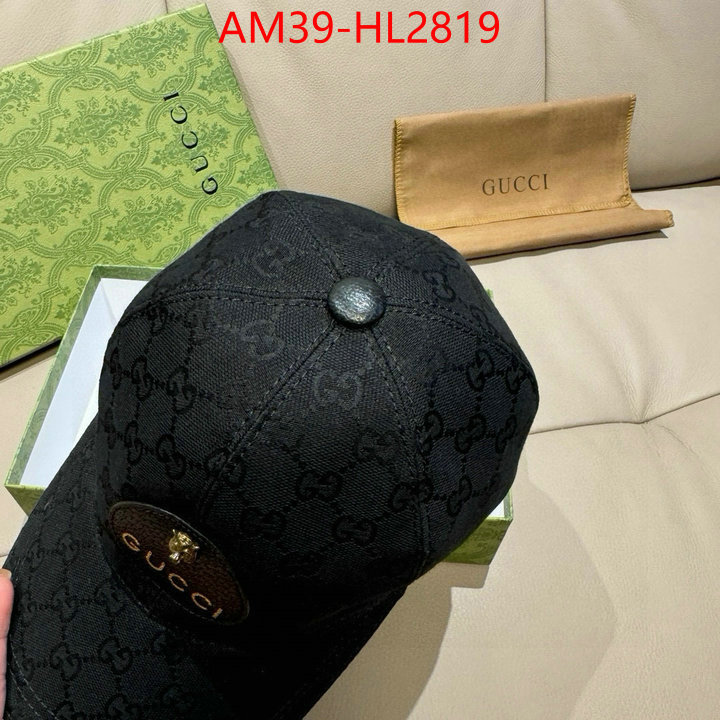 Cap(Hat)-Gucci top designer replica ID: HL2819 $: 39USD
