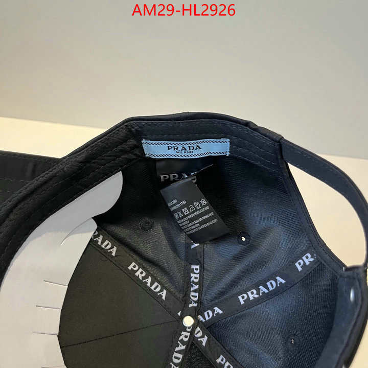 Cap (Hat)-Prada for sale cheap now ID: HL2926 $: 29USD