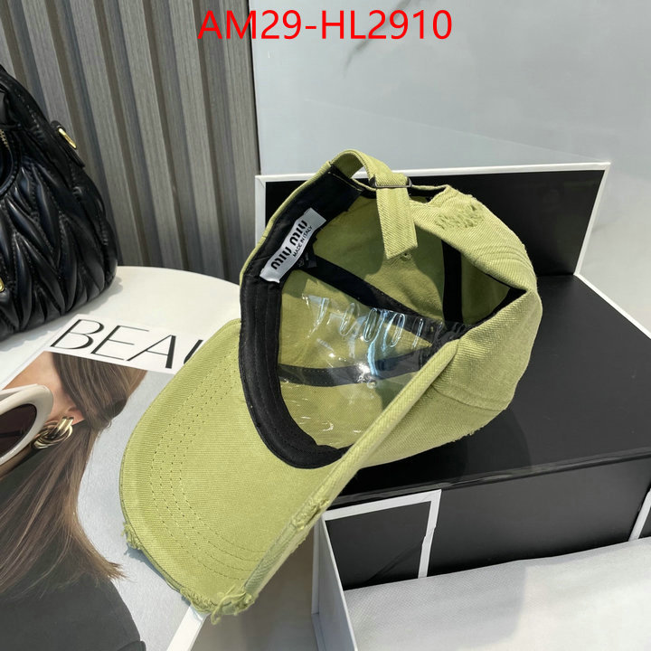 Cap(Hat)-Miu Miu best website for replica ID: HL2910 $: 29USD