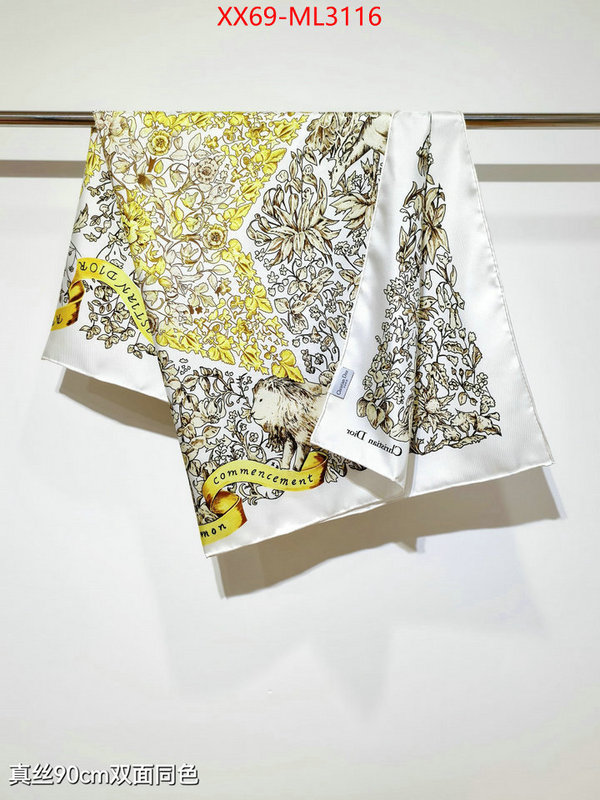 Scarf-Dior luxury ID: ML3116 $: 69USD
