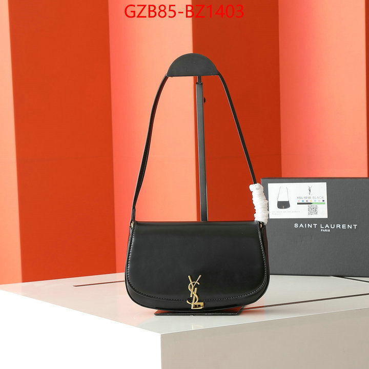 YSL Bags(4A)-Handbag- 2024 perfect replica designer ID: BZ1403 $: 85USD,