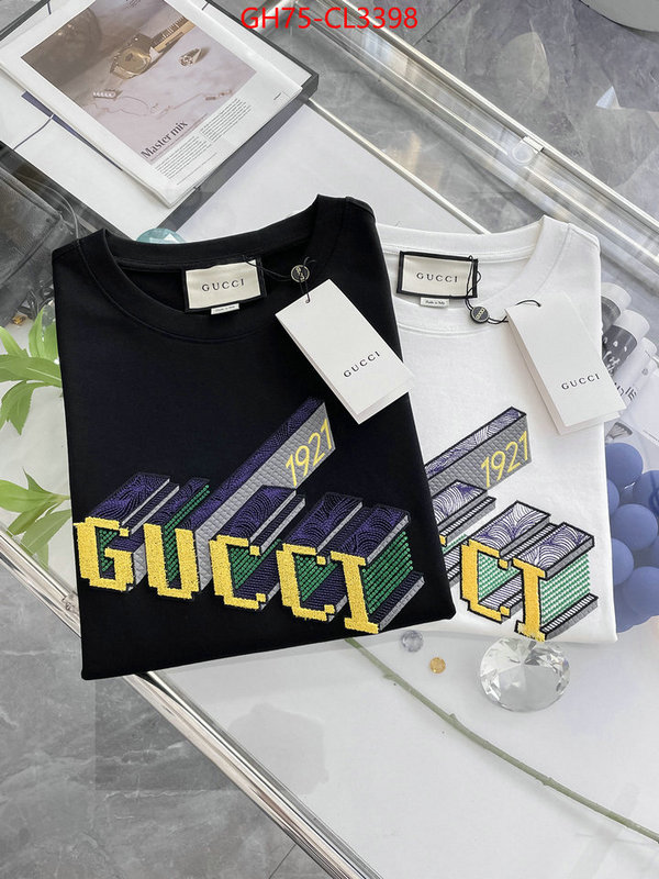 Clothing-Gucci the online shopping ID: CL3398 $: 75USD