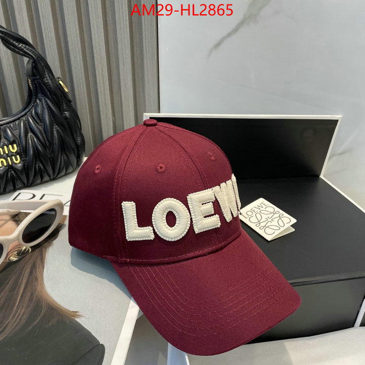 Cap(Hat)-Loewe buy best quality replica ID: HL2865 $: 29USD