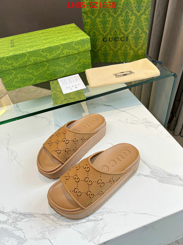 Men Shoes-Gucci buy 2024 replica ID: SZ1638 $: 85USD