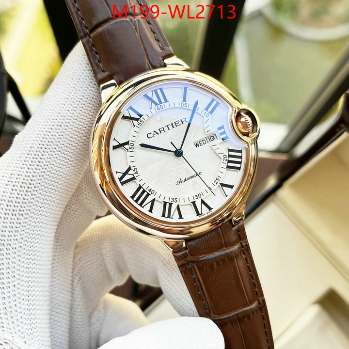 Watch(TOP)-Cartier aaaaa+ quality replica ID: WL2713 $: 199USD-shoes yupoo Watch(TOP)-Cartier aaaaa+ quality replica ID: WL2713 $: 199USD