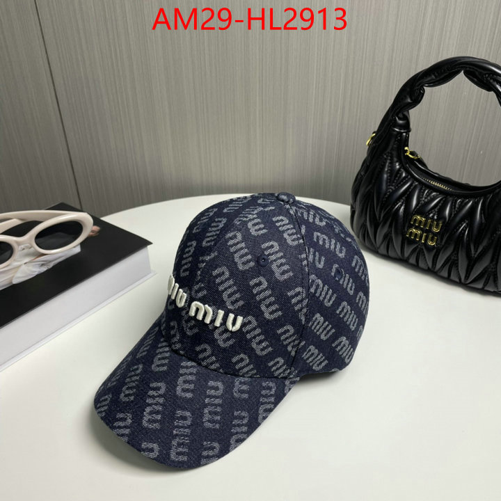 Cap(Hat)-Miu Miu only sell high-quality ID: HL2913 $: 29USD