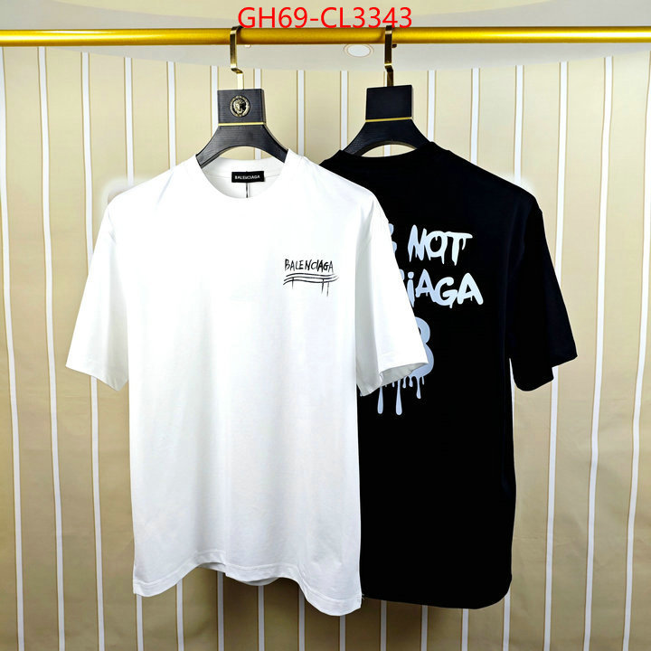 Clothing-Balenciaga high quality ID: CL3343 $: 69USD