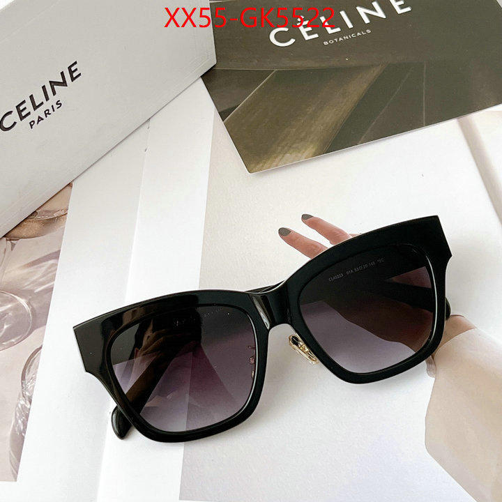 Glasses-CELINE buying replica ID: GK5522 $: 55USD