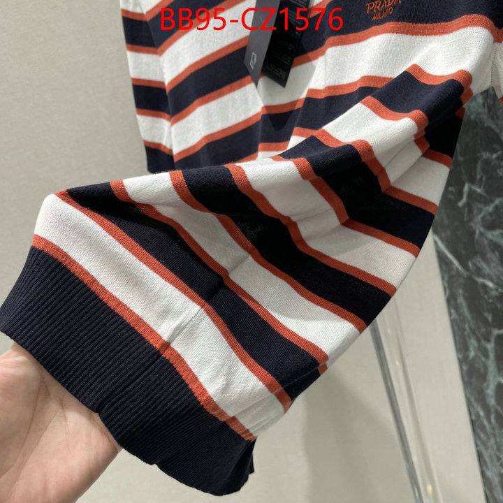 Clothing-Prada copy ID: CZ1576 $: 95USD