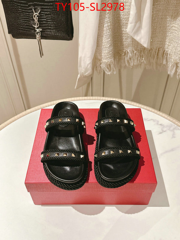 Women Shoes-Valentino top perfect fake ID: SL2978 $: 105USD